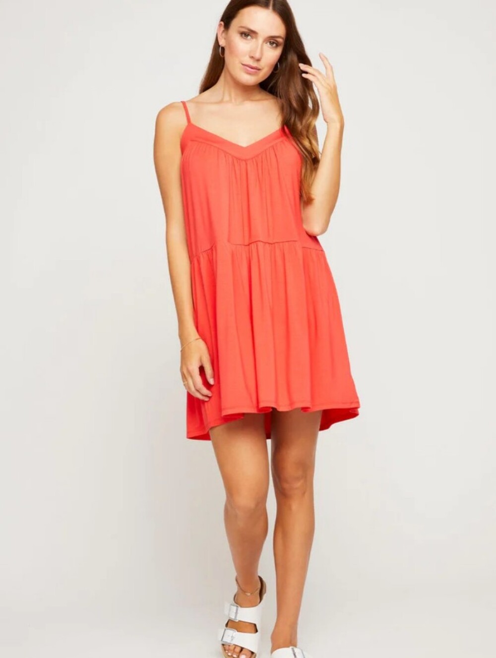 Gentle Fawn Hibiscus Gemini Dress Everyday Dress Size Medium